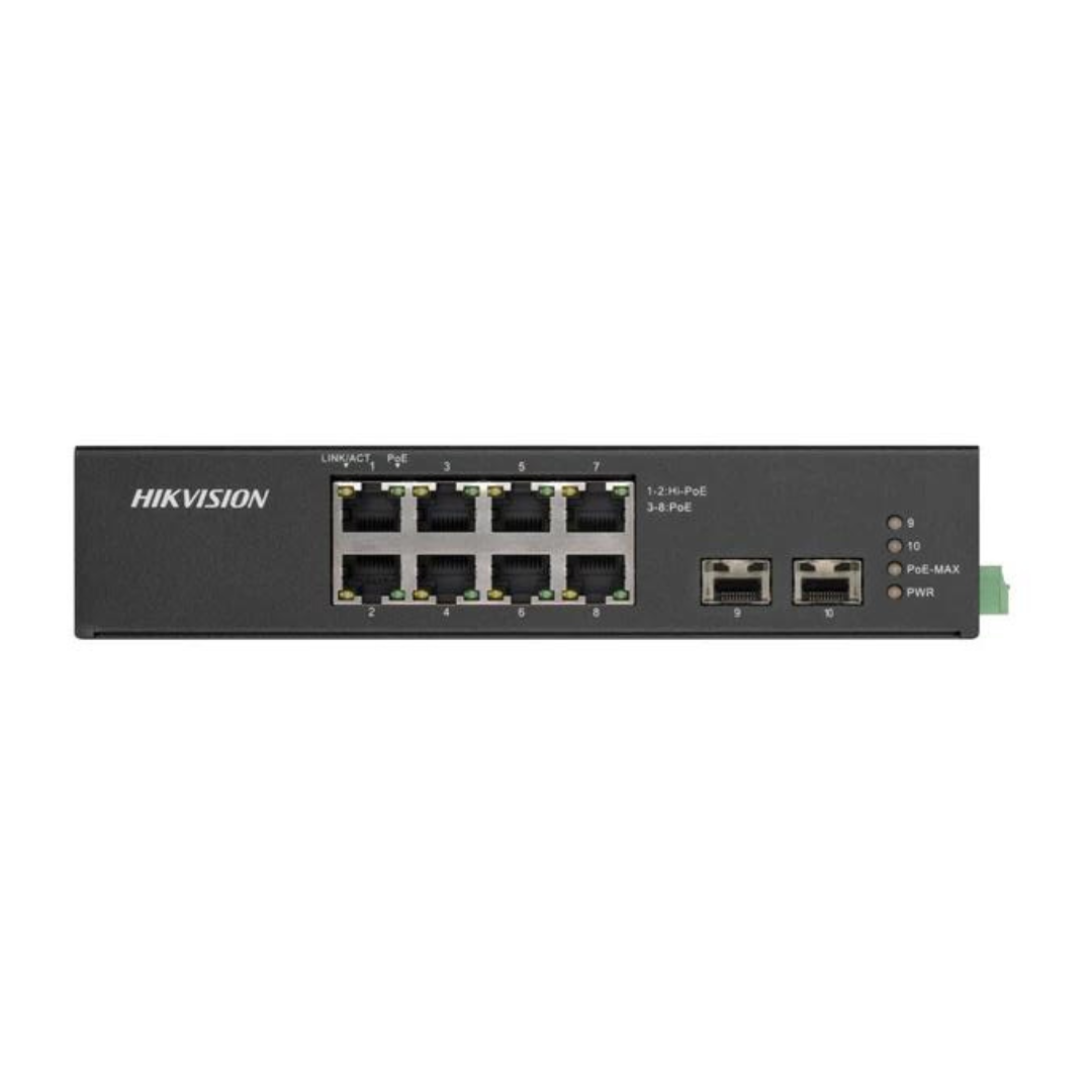 8-Port Gigabit Unmanaged Hi-PoE Switch DS-3T0510HP-E/HS