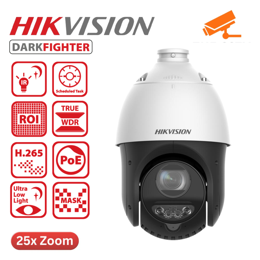 Hikvision DS-2DE4425IWG1-E 4MP 25X PTZ Dome Audio Alarm 100m IR
