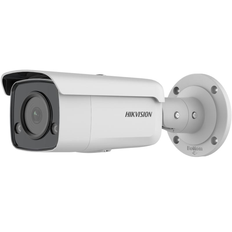 4MP DS-2CD2T47G2-L ColorVu Fixed Bullet With Mic, Strobe Light & Acusense 2.8MM