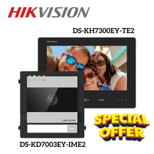 Hikvision 2-Wire HD Door Station Kit (DS-KD7003EY-IME2, DS-KH7300EY-TE2) (Offer)