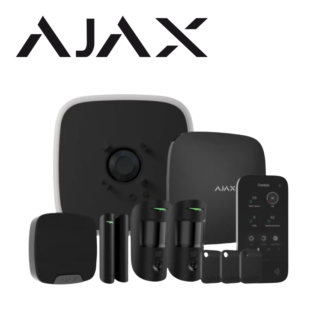 Ajax Superior House Kit 3 Black 75938.212.BL1 – MotionCam DD & KeyPad Touch (8PD) -