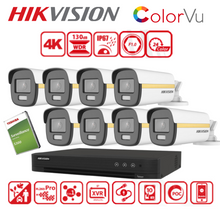 POC 8 Camera Kit With HDD - ColorVu Cameras DS-2CE12UF3T-E with DS-7208HUHI-M2/P