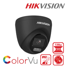 3K Hikvision TVI DS-2CE72KF3T-LE 3K PoC ColorVu + IR Dual-light Fixed Turret TVI Camera  - BLACK - (Offer)