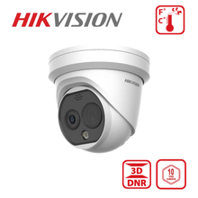Hikvision HeatPro DS-2TD1228T-2/QA(B) Thermal & Optical Bi-Spectrum Network Camera
