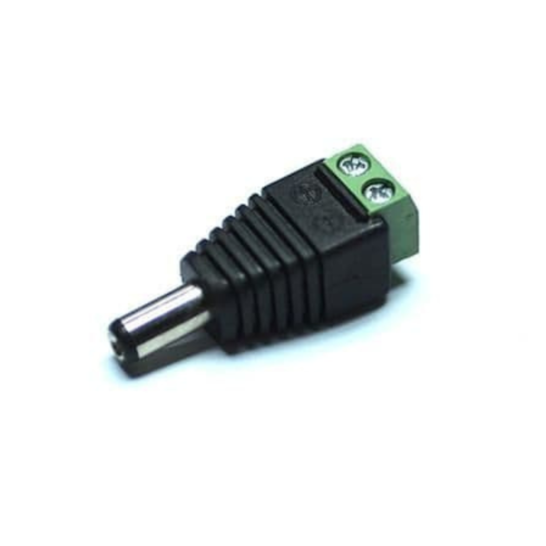 Male DC Power Connector Plug – The CCTV Centre