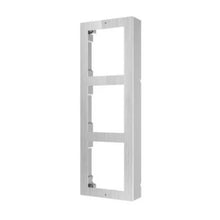 3 Gang Surface Mounting Bracket for Modular Intercom Hikvision DS-KD-ACW3/S Stainless Steel