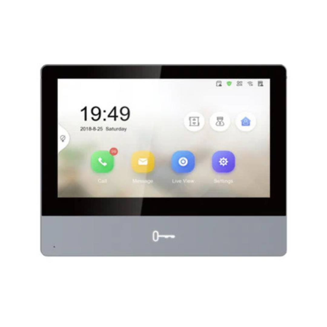 Hikvision DS-KH8350-WTE1 IP Video Intercom Ultra Indoor Station with 7-Inch Touch Screen (Offer)