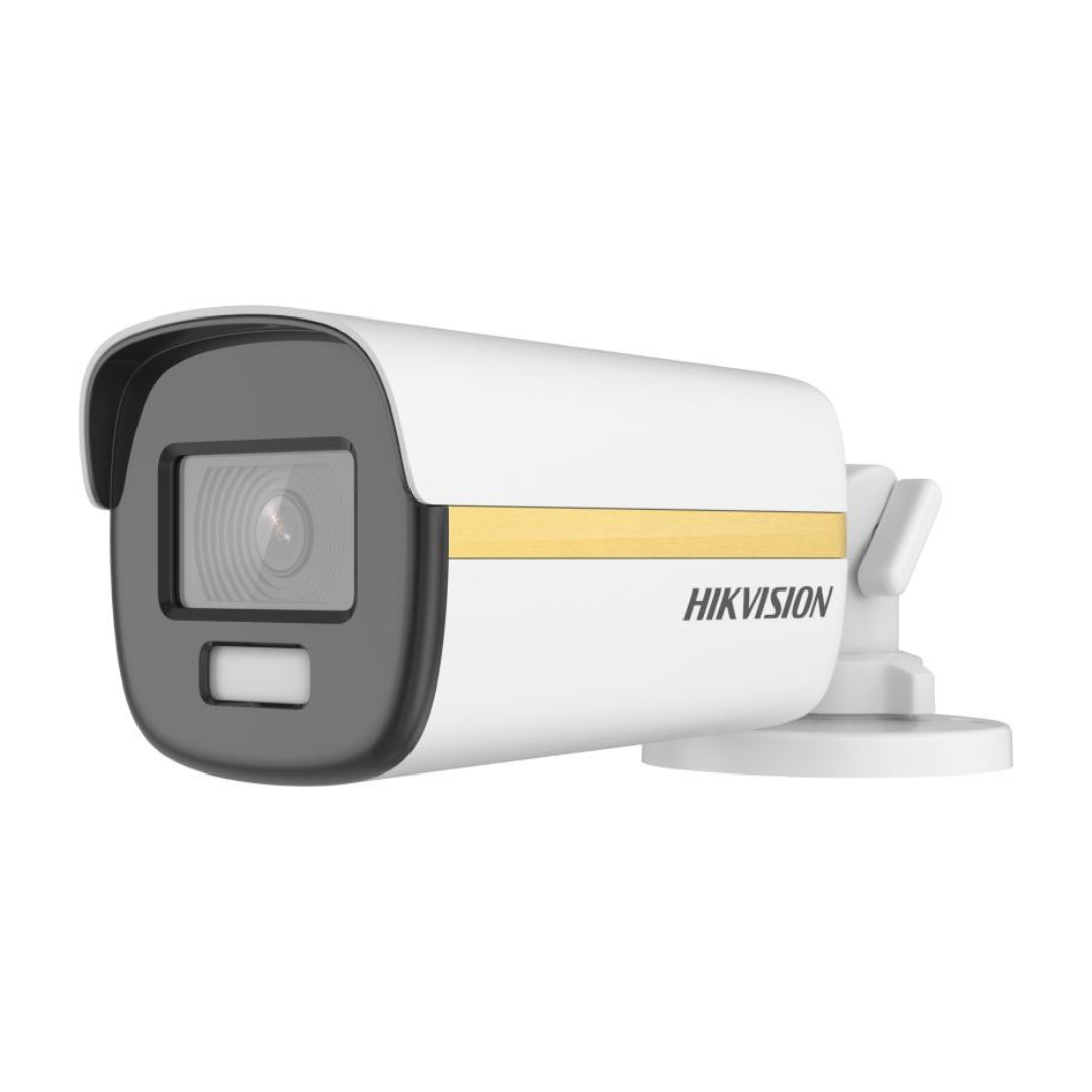 8MP 4K DS-2CE12UF3T-E 2.8mm ColorVu POC Fixed Bullet Camera 40M White Light - TVI (Offer)