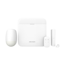 Hikvision AX PRO DS-PWA64-Kit-WE Basic Wireless Intruder Alarm Kit, up to 64 Wireless Zones/Outputs
