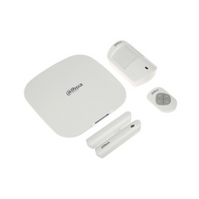 Dahua DHI-ART-ARC3000H-03-FW2(868) Alarm KIT with 4G Alarm Hub, Wireless Keyfob, Wireless Door Detector and Wireless PIR Detector, White