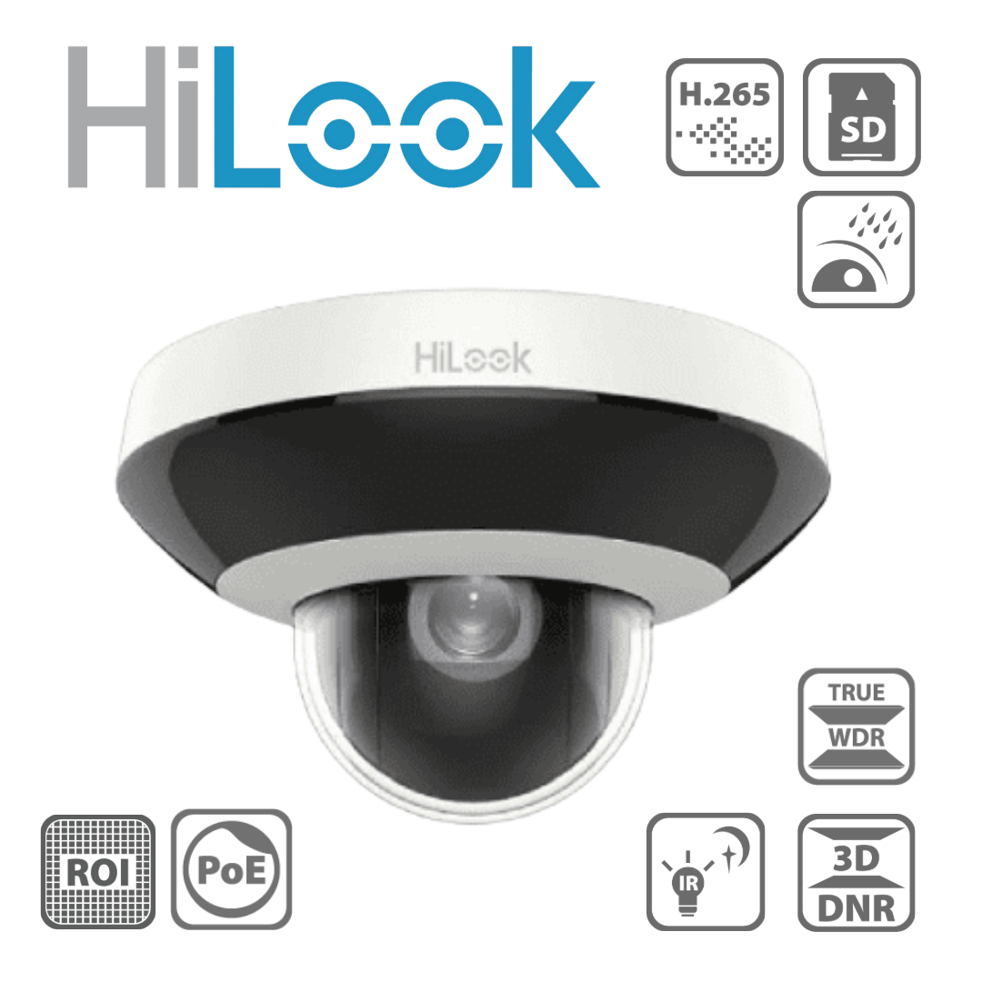 2MP PTZ-N1200I-DE3 HiLook, 2.8mm, IR Network PTZ Camera