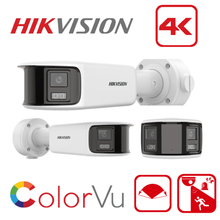 Hikvision DS-2CD3T87G2P-LSU/SL 8MP Panoramic ColorVu Fixed Bullet Camera – 4mm Lens with Strobe & Audio Alarm - Winter Sale