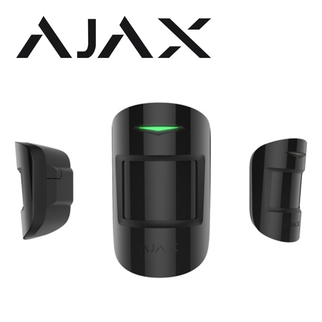 Ajax 130350.02.BL1 MotionProtect Plus Jeweller Wireless PIR Detector Black