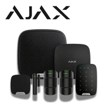 Ajax 23336.45.BL1 Complete Wireless Alarm System with MotionProtect & DoorProtect – Black