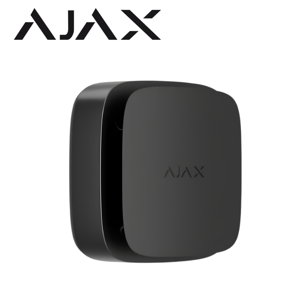 Ajax FireProtect 2 AC Black – Mains-Powered Wireless Smoke, Heat & Carbon Monoxide Detector with 85 dB Siren