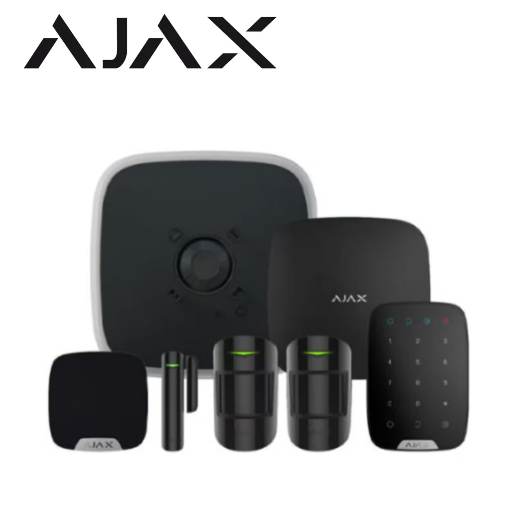 Ajax KIT18 S 107112.291.BL1 Superior Wireless Alarm Kit with Hub 2 Plus – Black