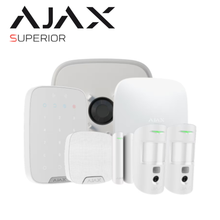 Ajax KIT25 S 109852.300.WH1 Superior Alarm Kit with Hub 2 Plus & MotionCam S – White
