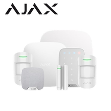 Ajax KIT4 35657.117.WH1 Wireless Alarm Kit with Hub 2, MotionProtect, KeyPad & Sirens – White
