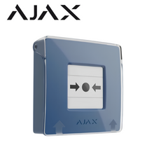 Ajax Manual Call Point Blue Wireless Emergency Alarm 71254.171.NC1