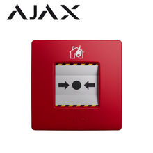 Ajax Manual Call Point Red Wireless Emergency Alarm 60815.171.NC1