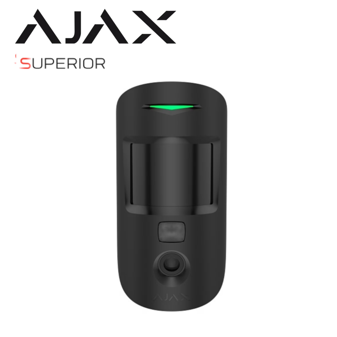 Ajax Superior MotionCam HD (PhOD) 118275.309.BL1 Wireless PIR with Photo Verification – Black