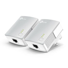 AV600 TP-Link 600Mbps 1 Port Powerline Adapter - 2 Pack TL-PA4010KIT V1.20