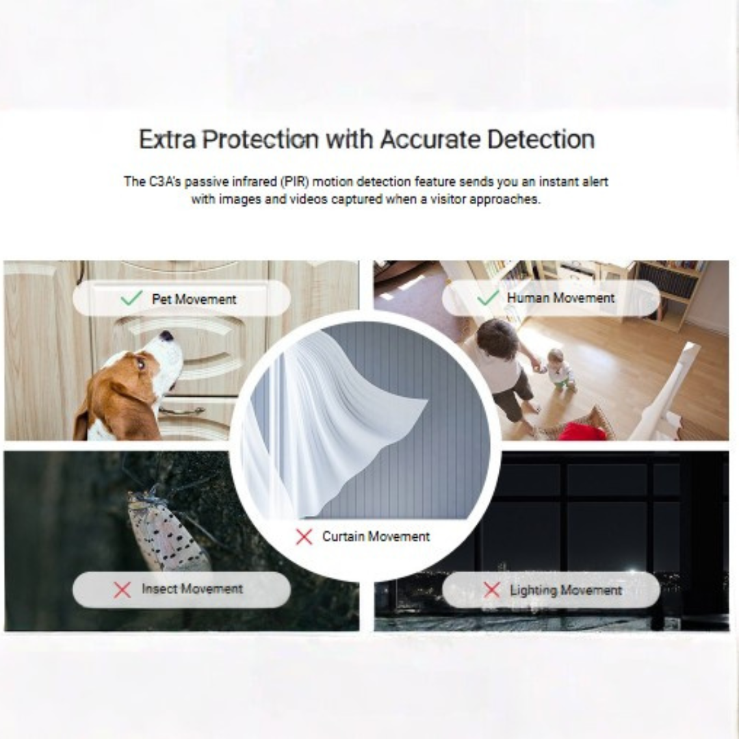 EZVIZ CS-C3A Battery-Powered Wireless Security Camera - Spring Sale