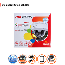 4MP Hikvision DS-2CD2147G3-LIS2UY(2.8mm) Smart Hybrid Light with ColorVu Fixed Dome IP Camera
