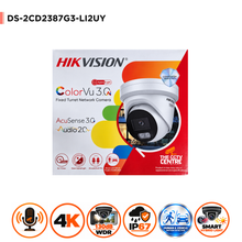 8MP Hikvision DS-2CD2387G3-LI2UY(2.8mm) Smart Hybrid Light w/ ColorVu Fixed Turret IP Camera