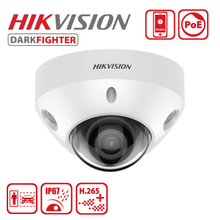 Hikvision DS-2CD2586G2-IS 8MP DarkFighter Mini Dome Camera with Audio