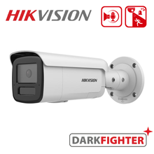 Hikvision DS-2CD2T46G2H-IS2U/SL 4MP DarkFighter Two-Way Audio 2.8mm White Bullet Camera