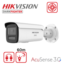 Hikvision DS-2CD2T46G3-2IZY 4MP Motorized AcuSense 60m IR Varifocal Bullet IP67 2.8/4mm - White