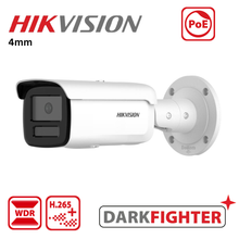 Hikvision DS-2CD2T86G2H-2I 8MP DarkFighter 4mm White Bullet Camera IP67 - WHITE