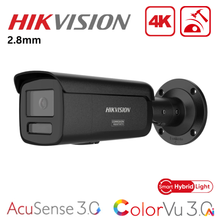Hikvision DS-2CD2T87G3-LIY 8MP ColorVu 3.0 Smart Hybrid Bullet Smart Hybrid IP67, 2.8mm - BLACK