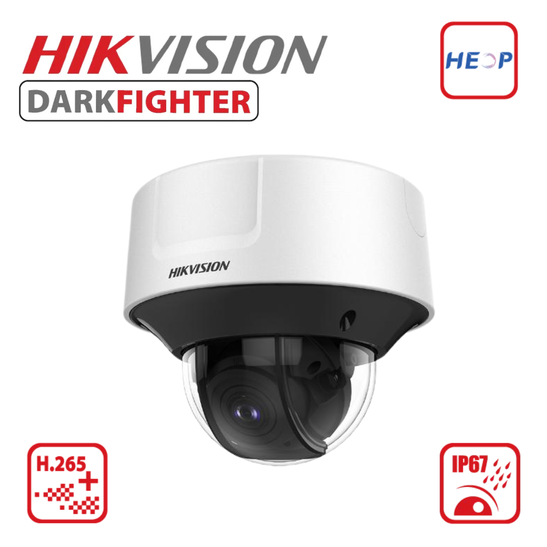 Hikvision DS-2CD5546G0-IZS 4MP DarkFighter HEOP Varifocal Dome Camera - Spring Sale