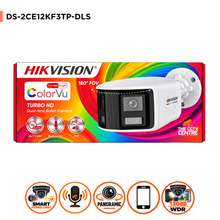 Hikvision DS-2CE12KF3TP-DLS 3K ColorVu Dual-Lens Bullet Camera – 180° Panoramic View & Audio