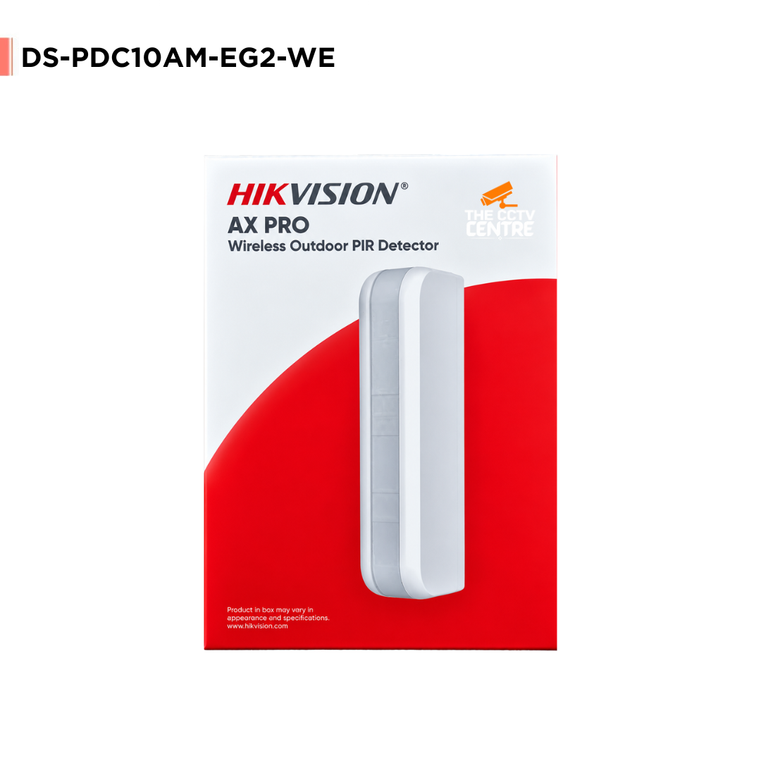 Hikvision AX PRO Wireless PIR AM Curtain Detector DS-PDC10AM-EG2-WE