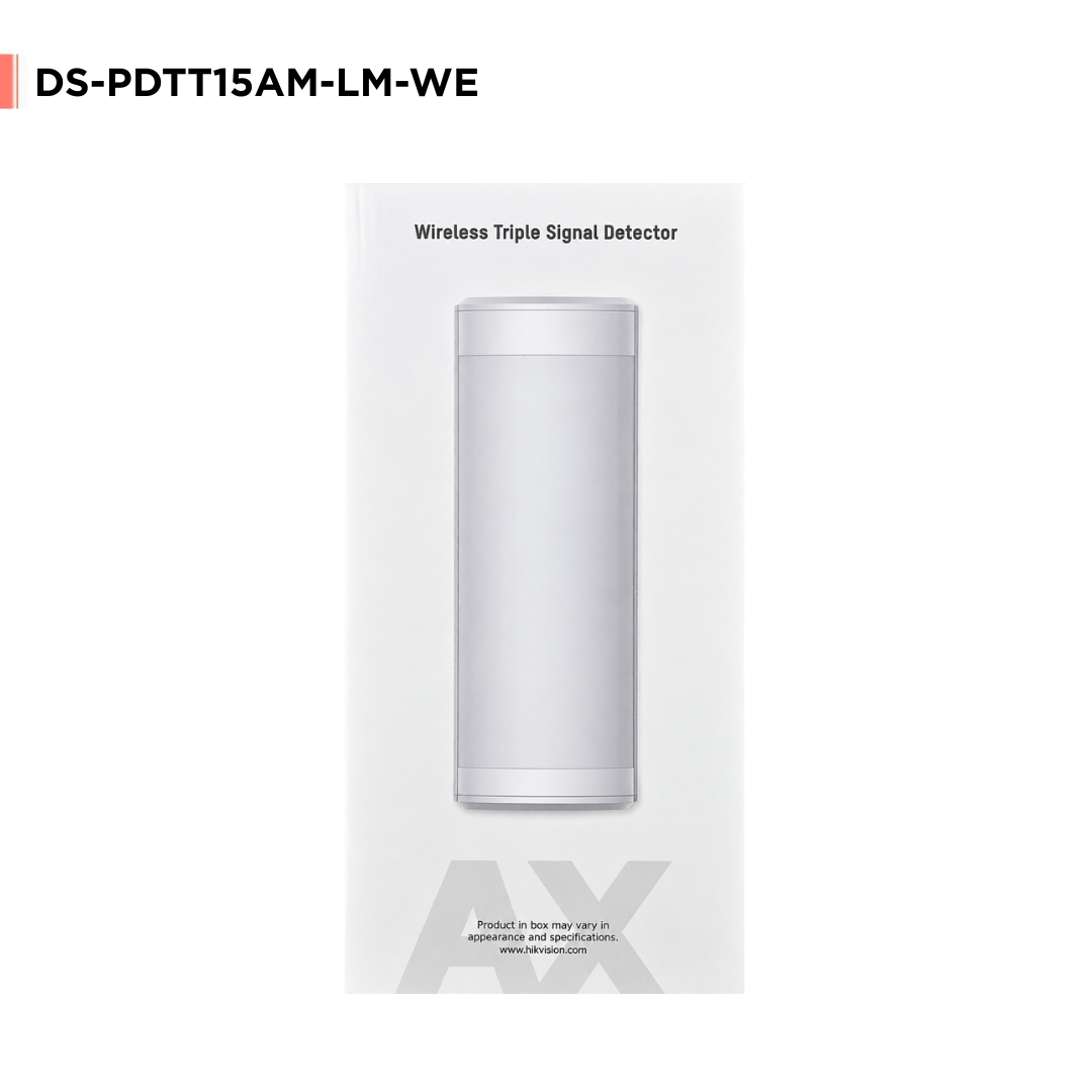 DS-PDTT15AM-LM-WE Hikvision AX Pro Tri-Tech Wireless Outdoor PIR