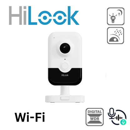 Hikvision IPC-C340HA-D/W 4MP Indoor WiFi Cube Camera with Audio