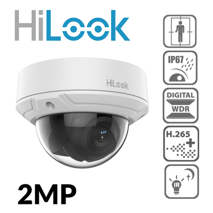 Hikvision IPC-D620HA-Z 2MP Motorized Varifocal IP Dome Camera w/ Human & Vehicle Detection