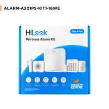 HiLook ALARM-A201PS-KIT1-16WE 16 Zone Wireless Alarm Security Kit With Keypad and Sounder