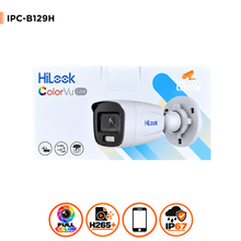 HiLook IPC-B129H 2MP ColorVu IP Bullet Camera – 4mm Lens & H.265+