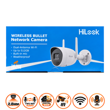 4MP Hilook By Hikivision IPC-B140HA-D/W(W)(2.8mm) Outdoor Wi-Fi Fixed Bullet Network Camera