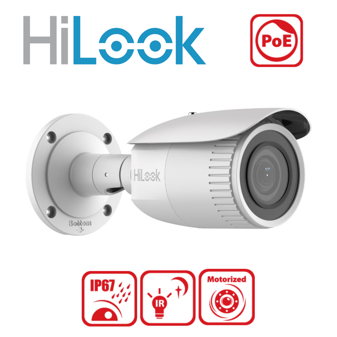 HiLook IPC-B620HA-Z 2MP Motorised Varifocal IP Bullet Camera 2.8-12mm