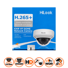 HiLook IPC-D650H-Z 5MP IP Dome Camera – Motorised Varifocal Lens & IK10