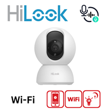 HiLook IPC-P220-D/W(W) Wireless 2MP WiFi Pan Tilt Two-Way Audio Security Camera - 4MM