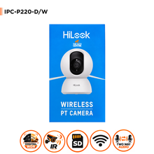 HiLook IPC-P220-D/W(W) Wireless 2MP WiFi Pan Tilt Two-Way Audio Security Camera - 4MM