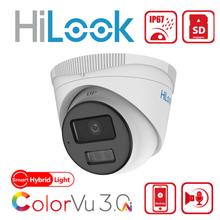 HiLook IPC-T249HAA-LU 4MP ColorVu 3.0 Smart Hybrid Audio Turret IP Camera