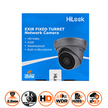 5MP IPC-T250H-MU HiLook by Hikvision 5MP IP Turret with Metal Base Built In Mic & PoE - 2.8mm - GREY