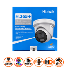 HiLook IPC-T289H-MU 8MP 4K ColorVu Turret with Mic